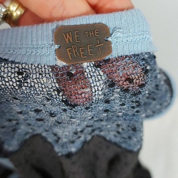 Free People We The Free Trapeese Sleeveless Cotton Blend Dress S (Bx24) - Picture 8 of 11